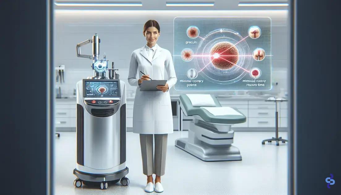 Como o tratamento a laser funciona para hemorroidas Como o tratamento a laser funciona para hemorroidas