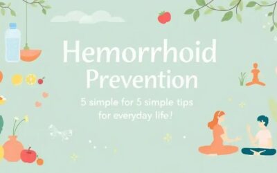 Prevenção de Hemorroidas: 5 Dicas Simples para o Dia a Dia