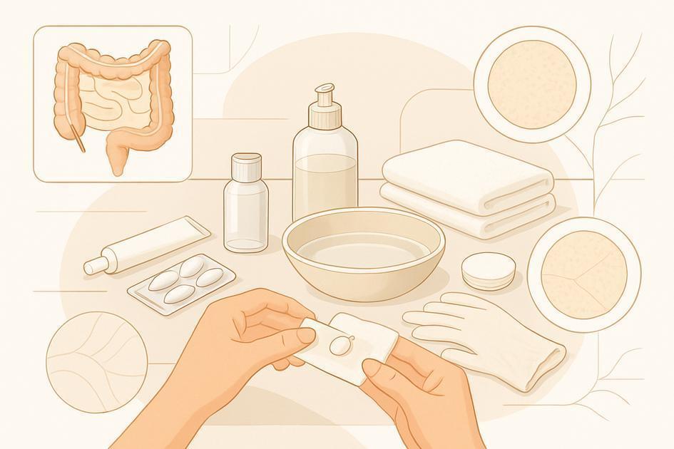 Cuidados locais e medicações: quando usar pomadas e supositórios